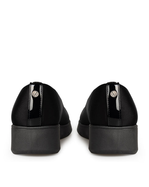 Zapato Negro Confort Casual 19351