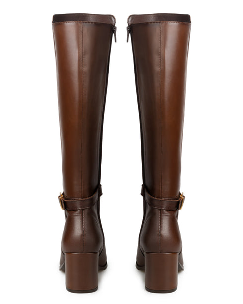 Bota Larga Café Hebilla 19402