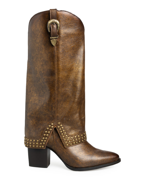 Bota Tipo Vaquera Bronce 20390