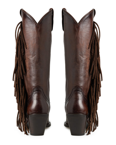 Bota Vaquera Café Barbas 20932