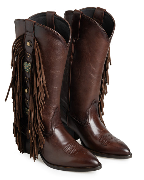 Bota Vaquera Café Barbas 20932