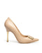 Zapatilla Nude Picuda Con Hebilla 21407