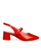Zapatilla Roja Slingback Con Correa 23704