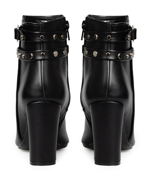 Botín Negro Picudo Tira Estoperoles 26413