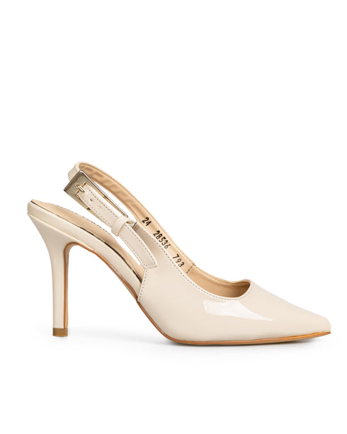 Zapatilla Latte Sligback Hebilla 28536