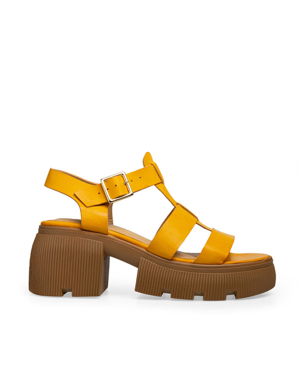 Sandalia Amarilla Chunky 3000L