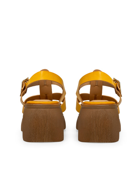 Sandalia Amarilla Chunky 3000L