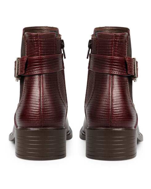 Botín Vino Con Hebilla 3017P