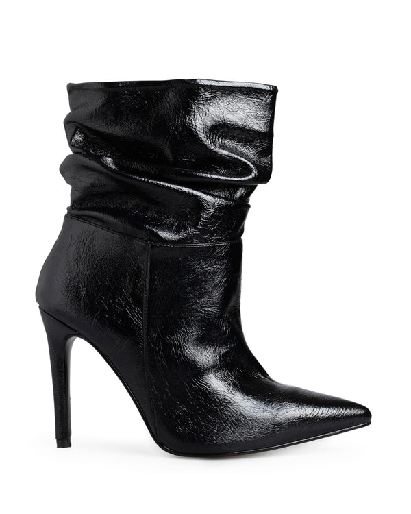 Botón Negro Picudo Corrugado 34040