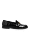 Mocasín Negro Croc Herraje 37105