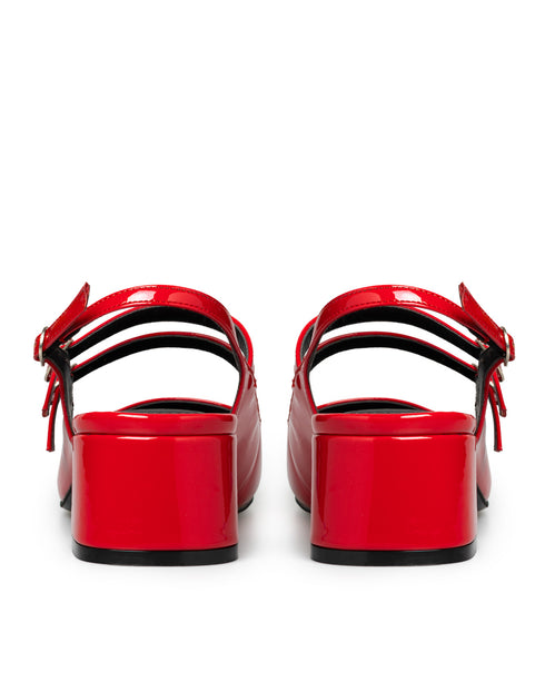 Gloss Slingback - Zapatilla Roja Doble Tira 37701