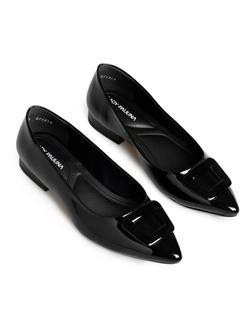 Balerina Negra Hebilla 40802