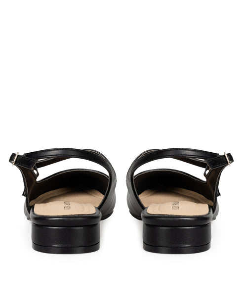 Balerina Negra Slingback Correa 40805