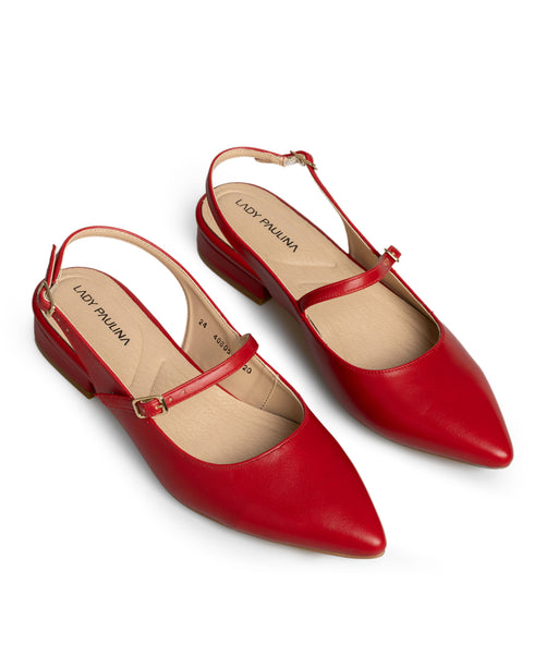 Balerina Roja Slingback Correa 40805