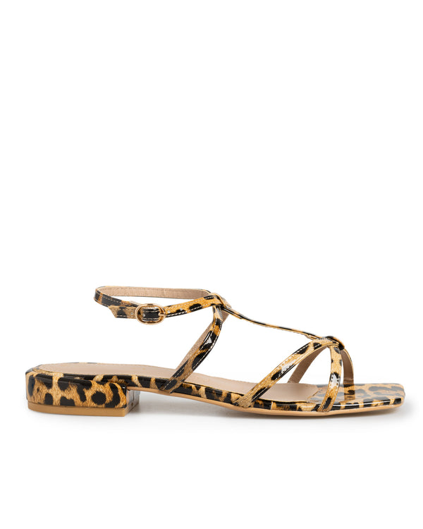 Sandalia Leopardo T-Strap 42085