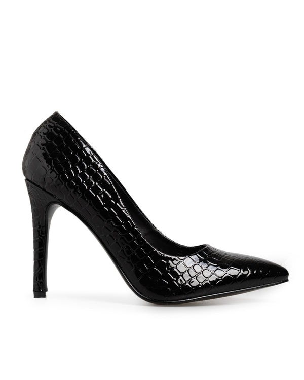 Zapatilla Negra Básica Croc 79009