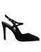 Zapatilla Negra Slingback 79031