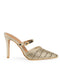 Zapatilla Oro Trenzada 79049