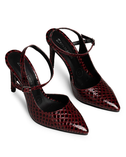 Zapatilla Vino Croc Correa 79056