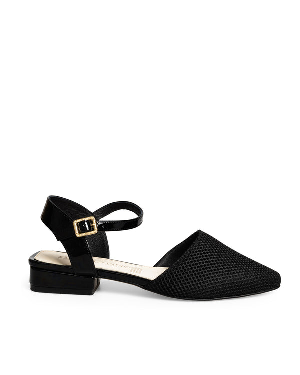 Balerina Negra Destalonada 8162F