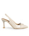 Zapatilla Latte Picuda Confort Slingback 98055