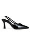 Zapatilla Negra Slingback Confort 98056