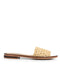 Sandalia Plana Beige Tejida 1065KR