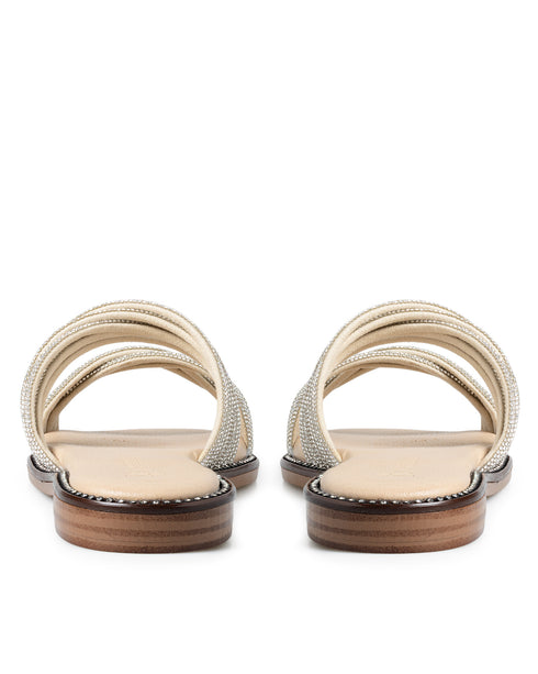 Sandalia Tiras Cruzadas Brillos 1083KR