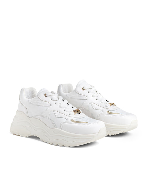 Tenis Blanco Rombos 7014A