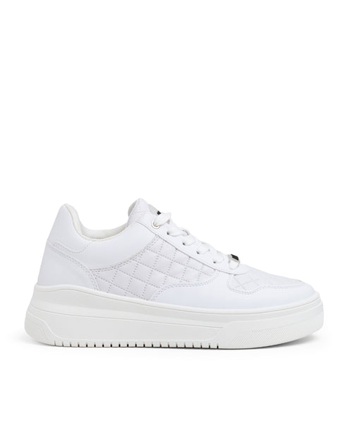 Tenis Blanco Rombos 7284