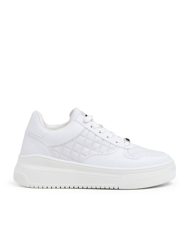 Tenis Blanco Rombos 7284