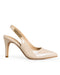Zapatilla Nude Slingback Tira Oro 142041