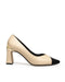 Zapatilla Nude Punta Picuda Negra 15-5005
