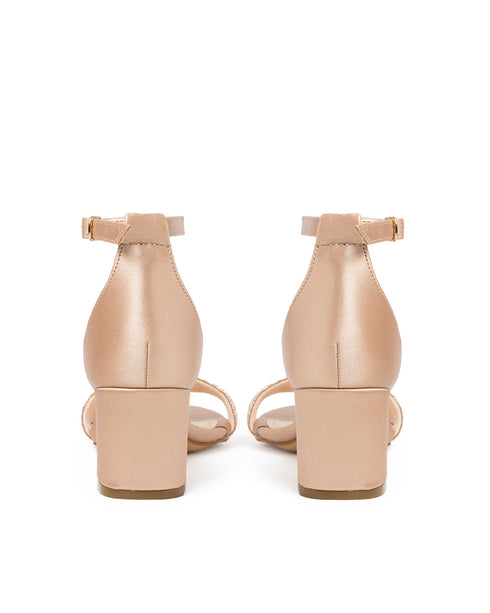 Sandalia Oro Rosado Ankle Strap 21217