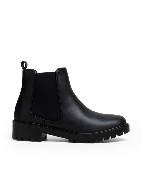 Botín Negro Chelsea 6462