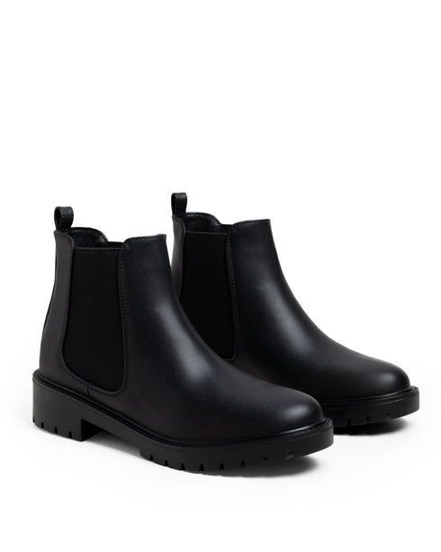 Botín Negro Chelsea 6462