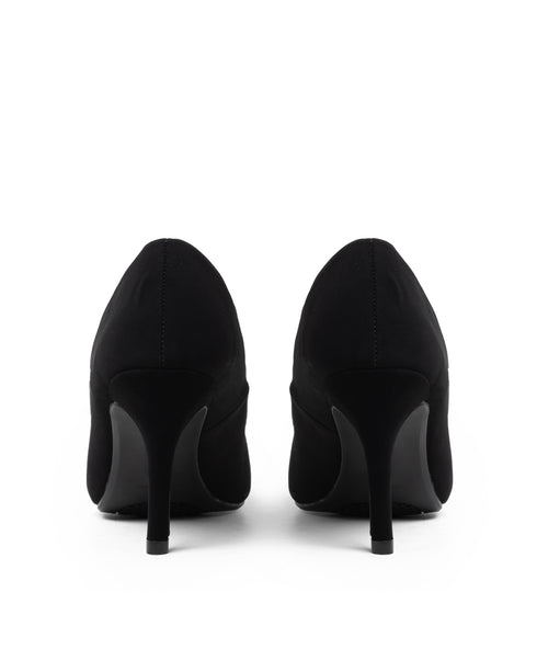 Zapatilla Negra Básica Casual 24201