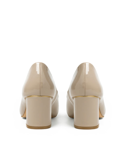 Zapatilla Nude Lisa Punta Picuda 16201