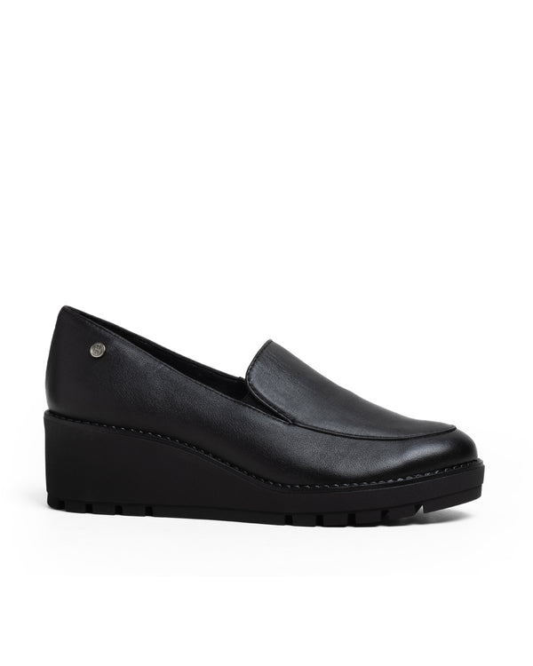 Zapato Negro Confort Casual 15902