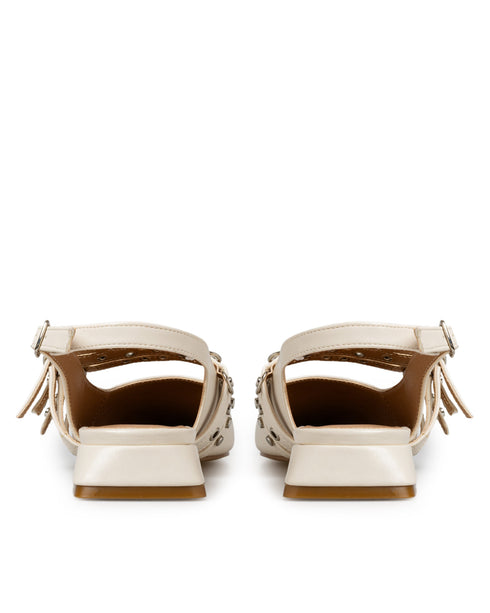 Balerina Picuda Latte Slingback Correas 2944157