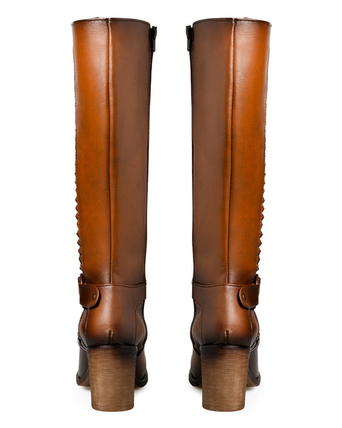 Bota Miel Deslacada Tipo Campera 3085LC