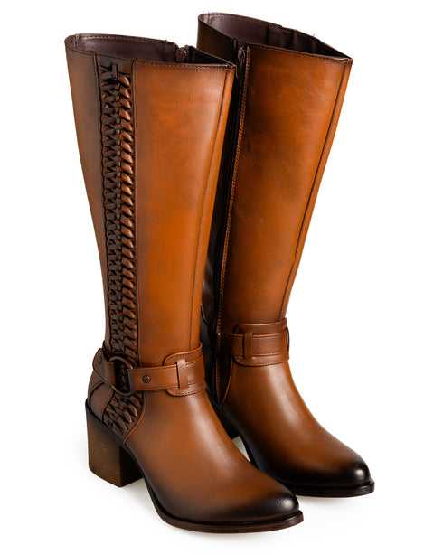 Bota Miel Deslacada Tipo Campera 3085LC