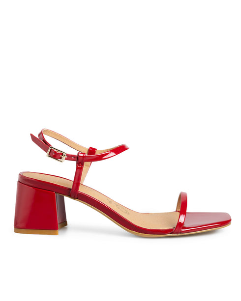 Sandalia Roja Ankle Strap 320-4269