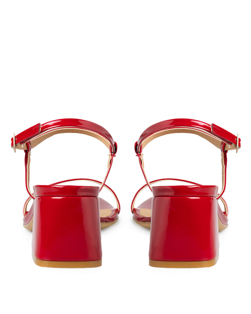 Sandalia Roja Ankle Strap 320-4269