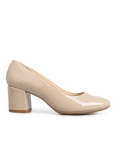 Zapatilla Nude Punta Redonda 321005