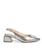 Zapatilla Plata Slingback Hebilla 332501