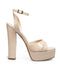 Sandalia Plataforma Latte Ankle Strap 341803