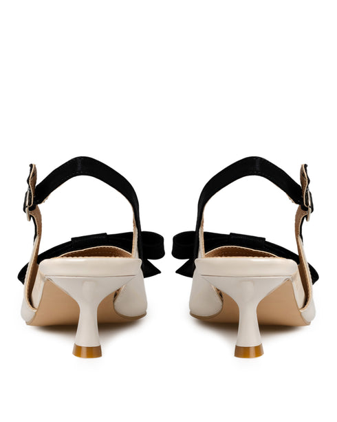 Zapatilla Latte Slingback Moño 3484181