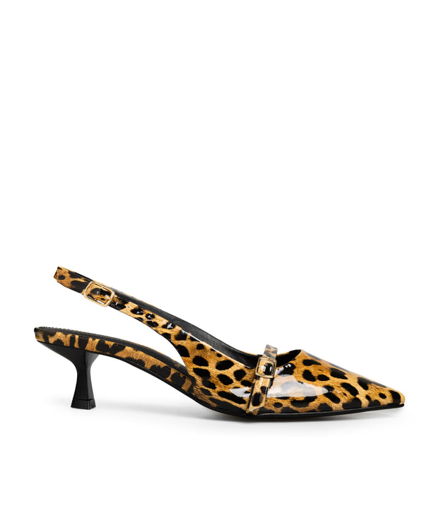 Kitten Chic - Zapatilla Leopardo Slingback 3484182