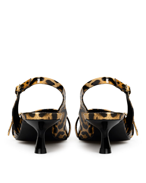 Kitten Chic - Zapatilla Leopardo Slingback 3484182